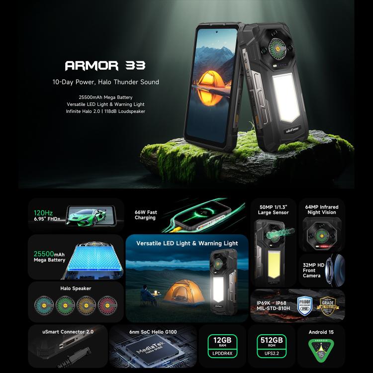 Ulefone Armor 33 Rugged Phone