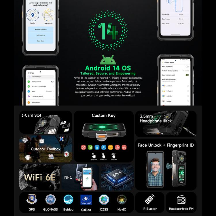 Ulefone Armor 33 Pro Rugged Phone