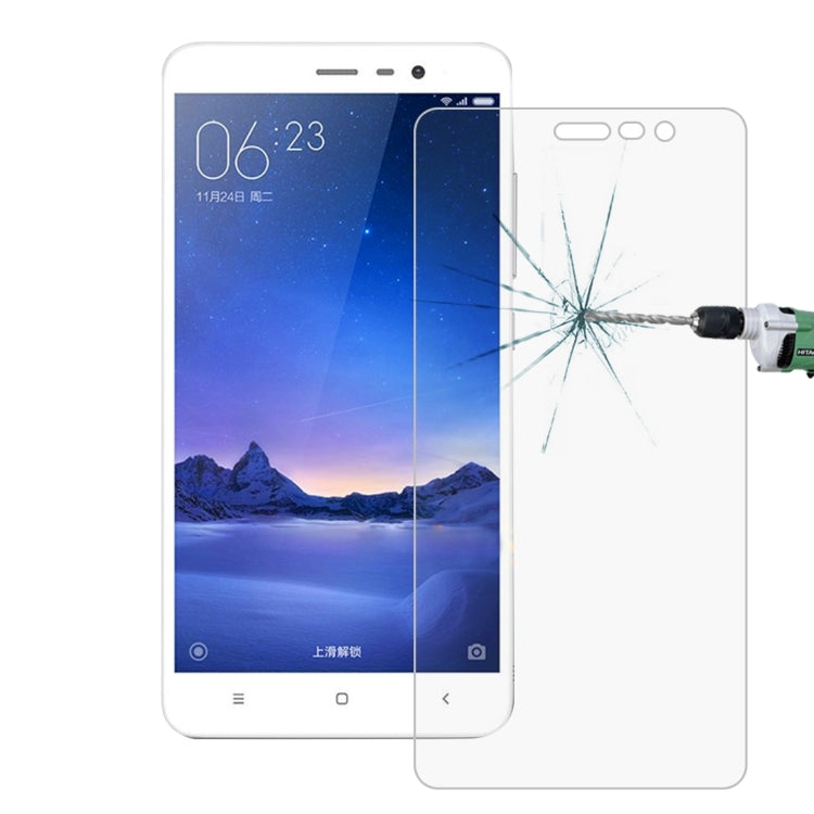 100 PCS For Xiaomi Redmi Note 3 Tempered Glass Film