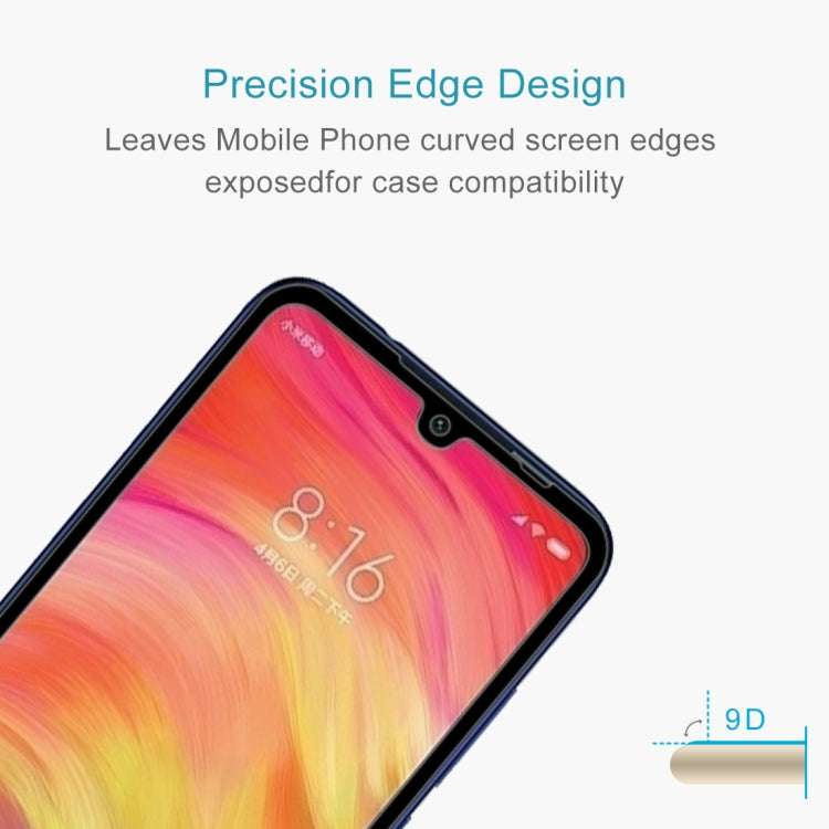 9D Tempered Glass Film for Xiaomi Redmi Note 7