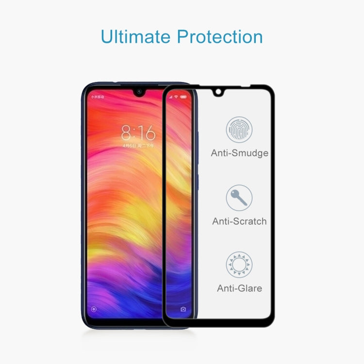 9D Tempered Glass Film for Xiaomi Redmi Note 7