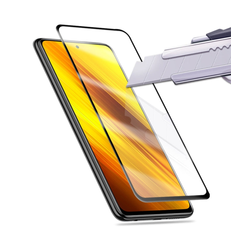 9H 2.5D Tempered Glass Film for Xiaomi POCO X3 NFC