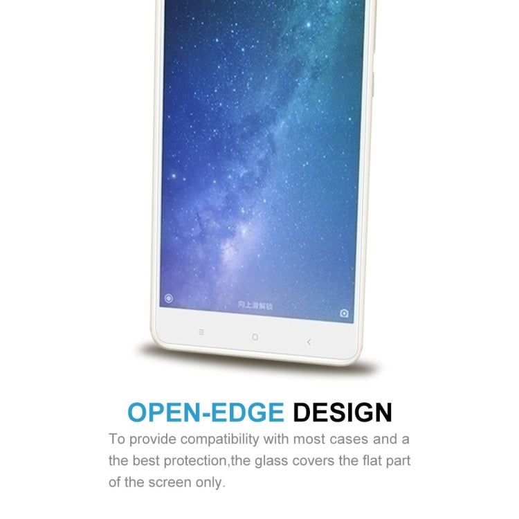 100 PCS for Xiaomi Mi Max 2 0.3mm Tempered Glass Screen Film