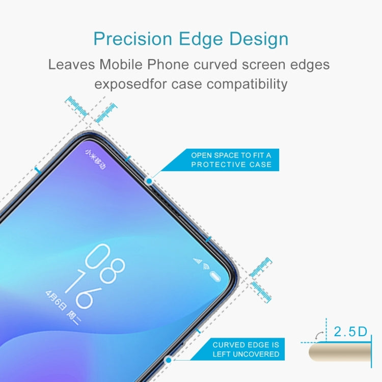 0.26mm 9H 2.5D Tempered Glass Film for Xiaomi Redmi K20
