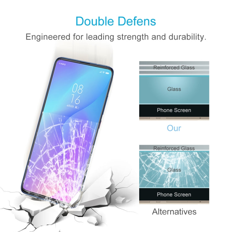 10 PCS 9H 2.5D Tempered Glass Film for Xiaomi Redmi K20