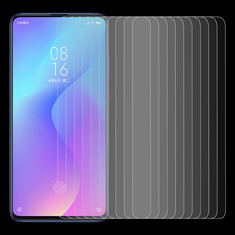 10 PCS 9H 2.5D Tempered Glass Film for Xiaomi Redmi K20