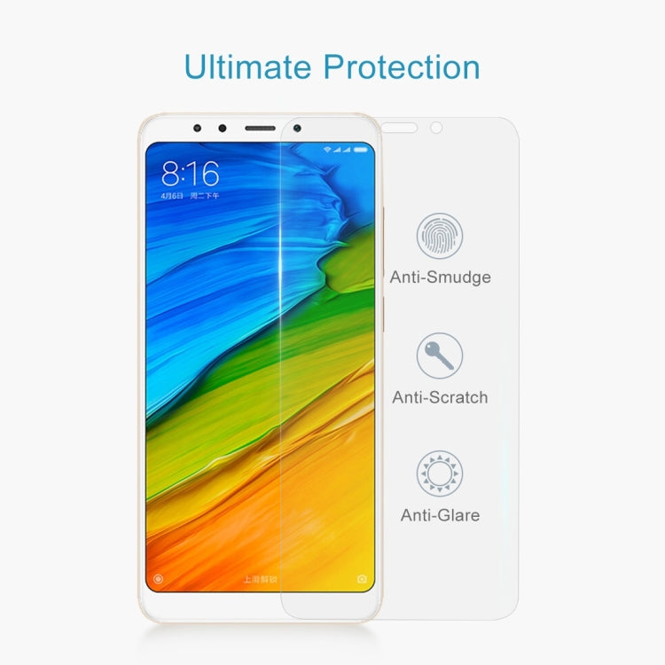 10 PCS for Redmi 5 0.26mm Tempered Glass Film