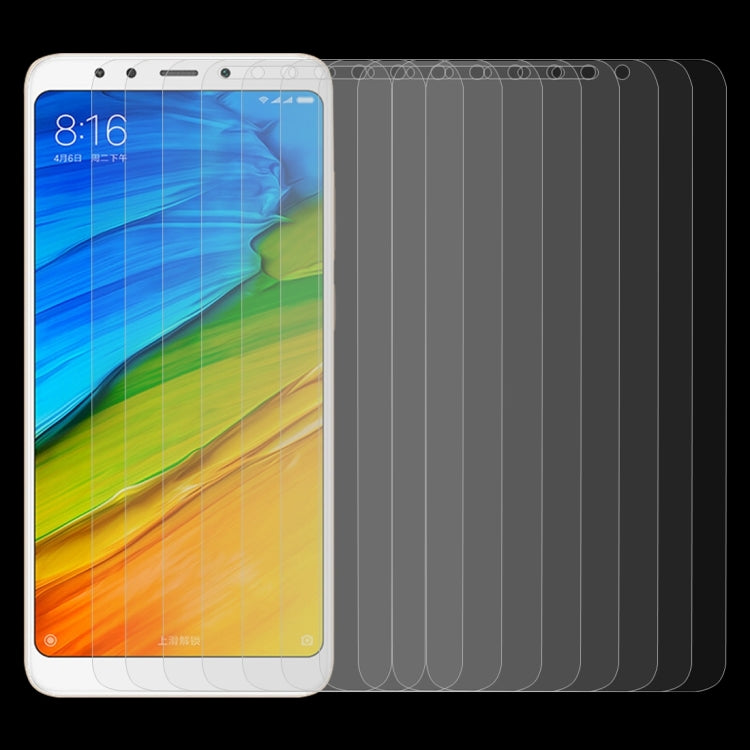 10 PCS for Redmi 5 0.26mm Tempered Glass Film