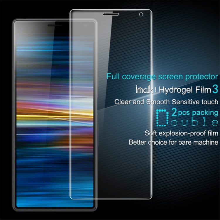 2 PCS Hydrogel Film Front Protector for Sony Xperia 10