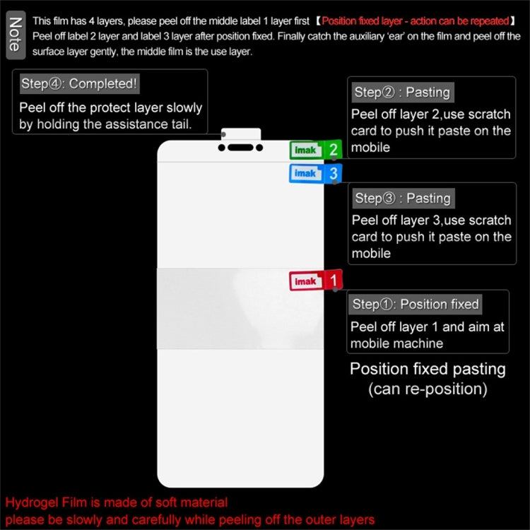 2 PCS Hydrogel Film Front Protector for Sony Xperia 10