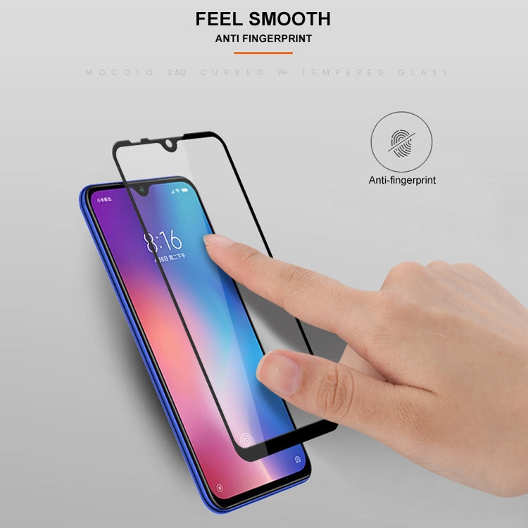 mocolo Silk Print Tempered Glass Film for Xiaomi Mi 9 SE