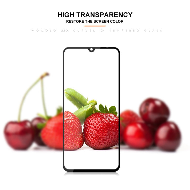 mocolo 0.33mm 9H 2.5D Silk Print Tempered Glass Film for Xiaomi Mi 9