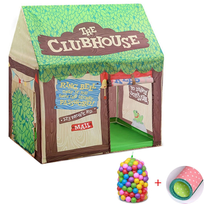 Household Children Printing Play Tent Small Game House