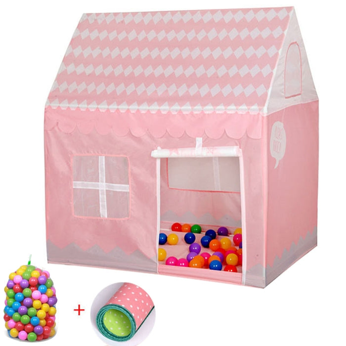 Household Children Printing Play Tent Small Game House