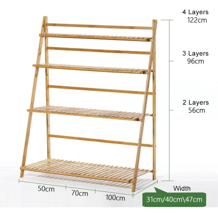 Bamboo 3-Tier Hanging Plant Stand