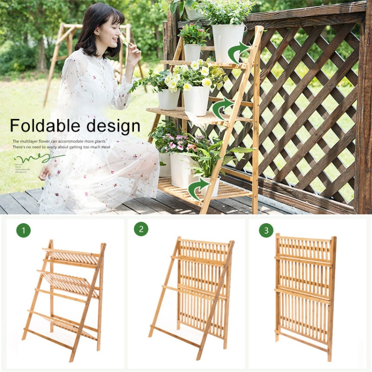 Bamboo 3-Tier Hanging Plant Stand