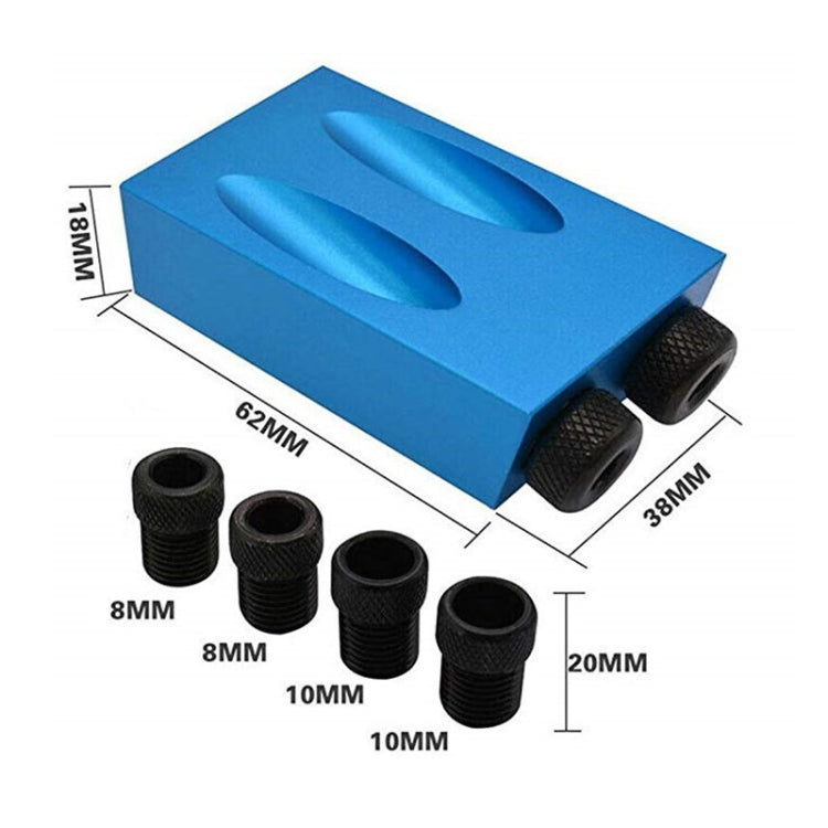 14-Piece Set 15 Degree Angular Oblique Woodworking Hole Locator