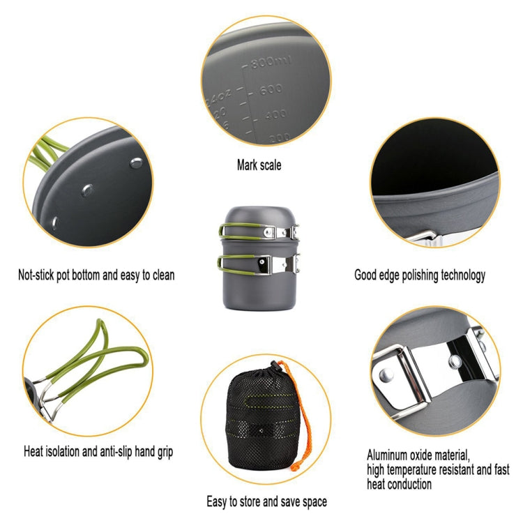 DS-101 Portable Outdoor Camping Cooking Set