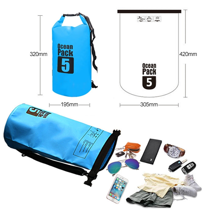 5L PVC Waterproof Barrel Bag