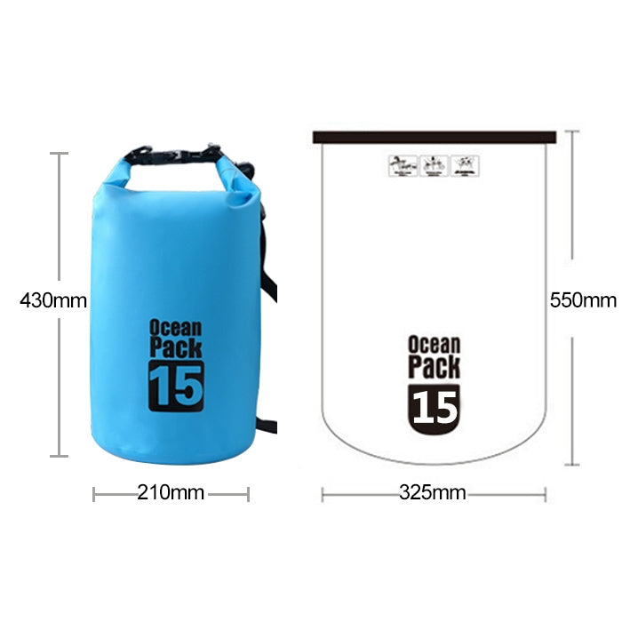 15L PVC Waterproof Barrel Bag