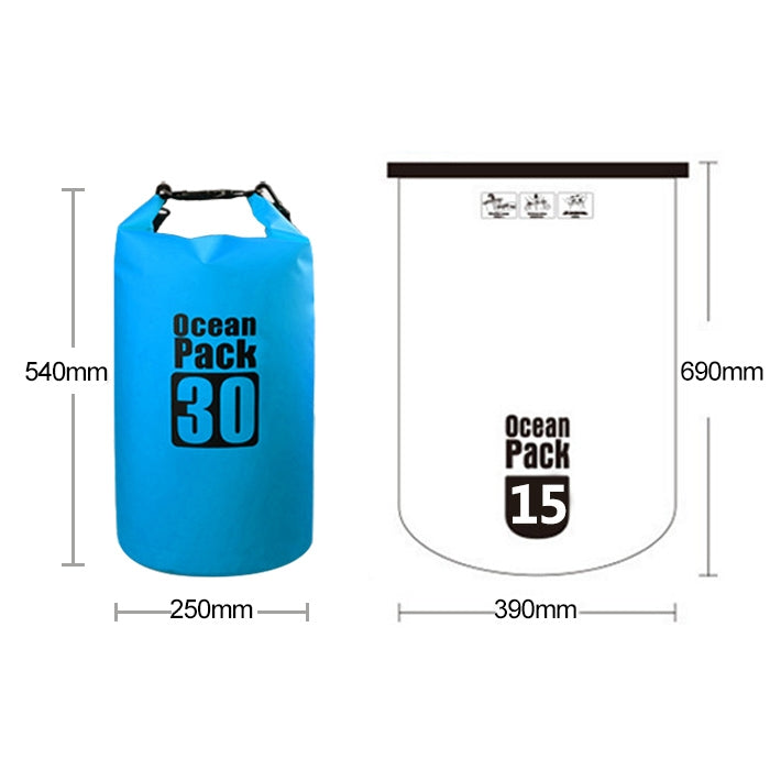 30L PVC Waterproof Barrel Bag