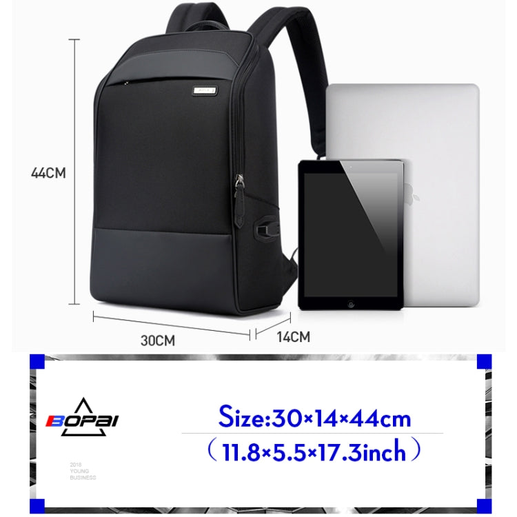 Bopai 751-006881 Business Anti-theft Waterproof Shoulder Bag