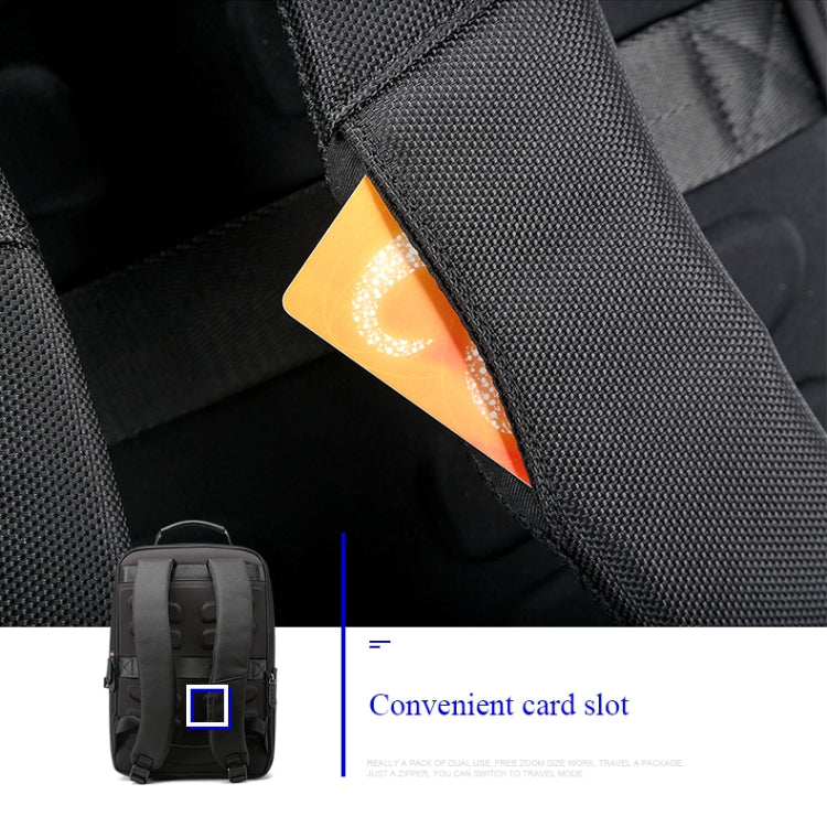 Bopai 851-009911 Business Anti-theft Waterproof Shoulder Bag