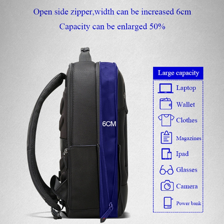 Bopai 851-009911 Business Anti-theft Waterproof Shoulder Bag