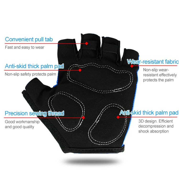 BaseCamp BC-204 Half Finger Bicycle Cycling Gloves