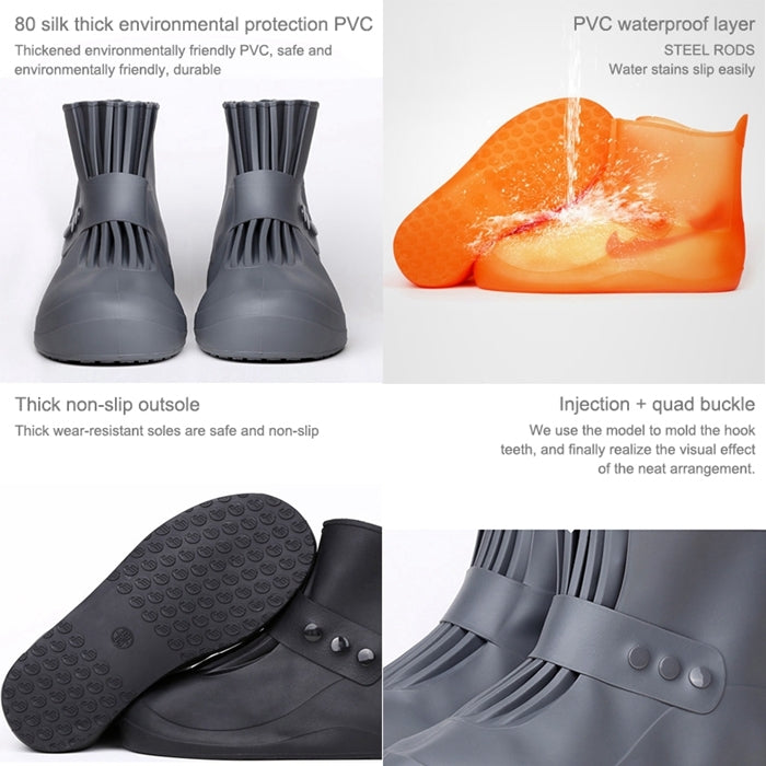 Integrated PVC Waterproof Non-slip Shoe Cover