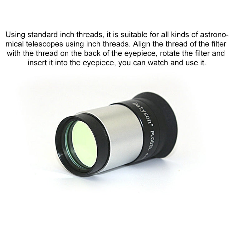 Datyson Telescope UHC Blocking Urban Light Pollution 1.25 inch Light Pollution Blocking Filter