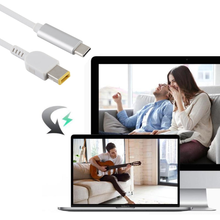 USB-C / Type-C to Male Laptop Power Charging Cable for Lenovo