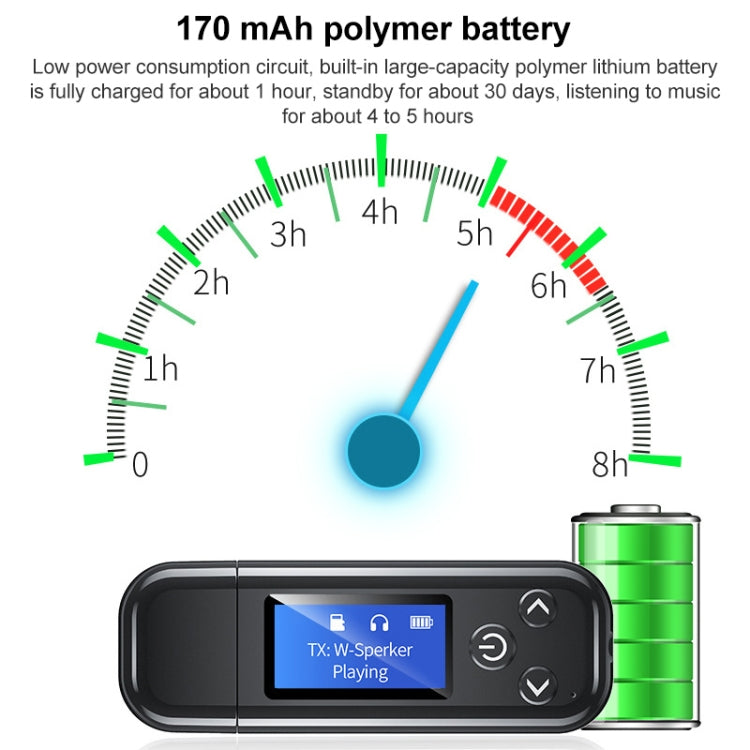 K15-Pro 2 in 1 USB Car Bluetooth Receiver Transmitter