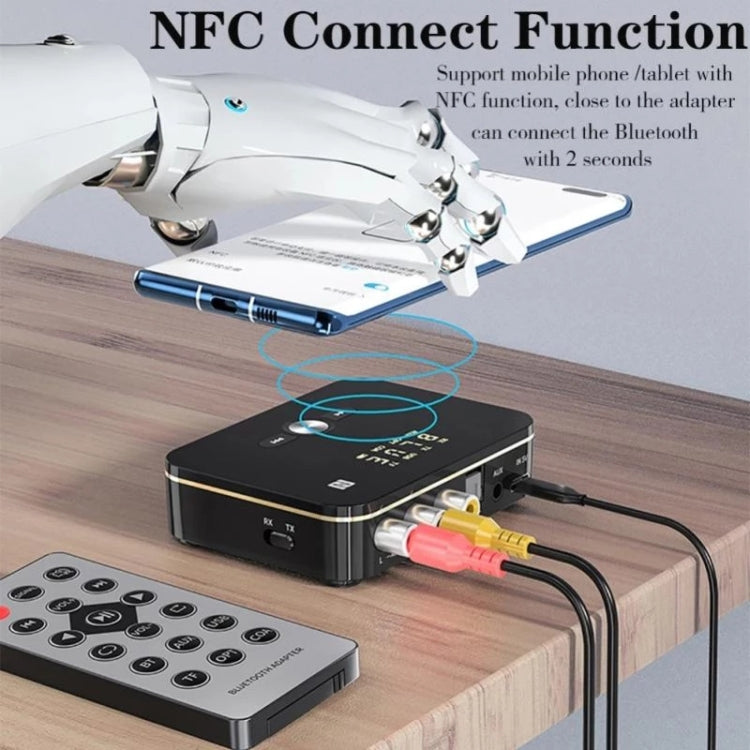 M8 NFC Optical Coaxial Bluetooth Receiver and Transmitter