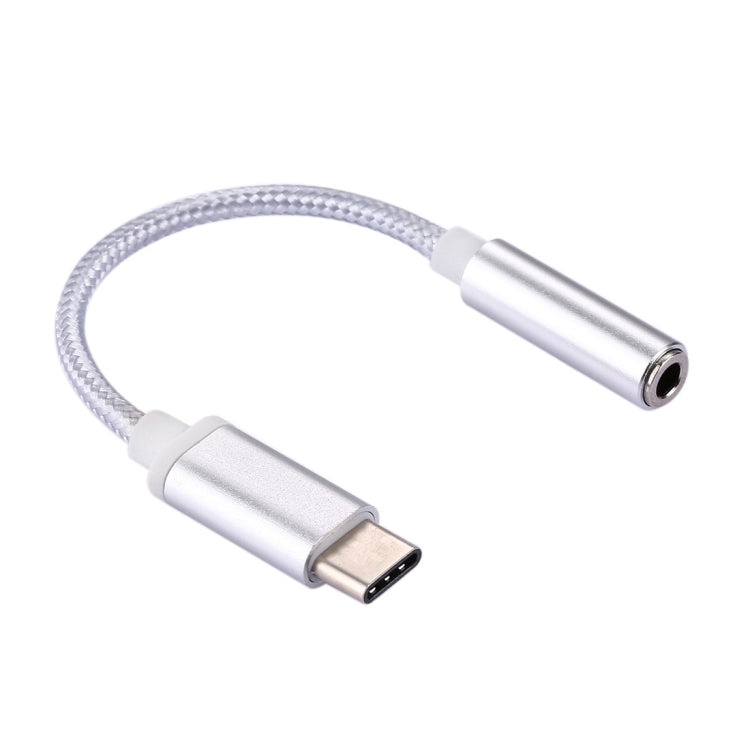 Type-C to 3.5mm Weave Texture Audio Adapter