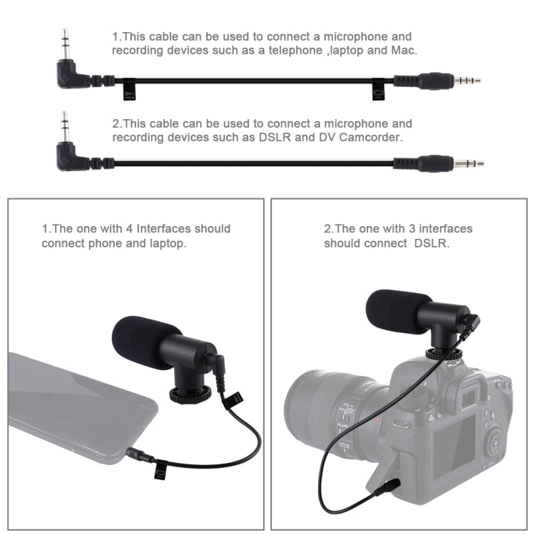 U/C Shape Handheld DV Bracket Stabilizer + Microphone