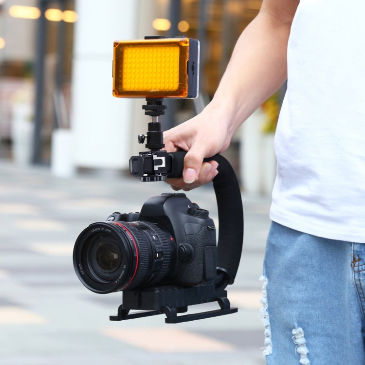 U/C Shape Handheld DV Bracket Stabilizer Light Kit