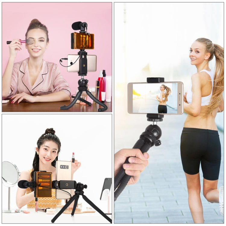 Mini Octopus Flexible Tripod Holder with Phone Clamp