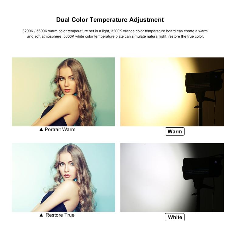PULUZ 120W Studio Light Softbox Photography Kit