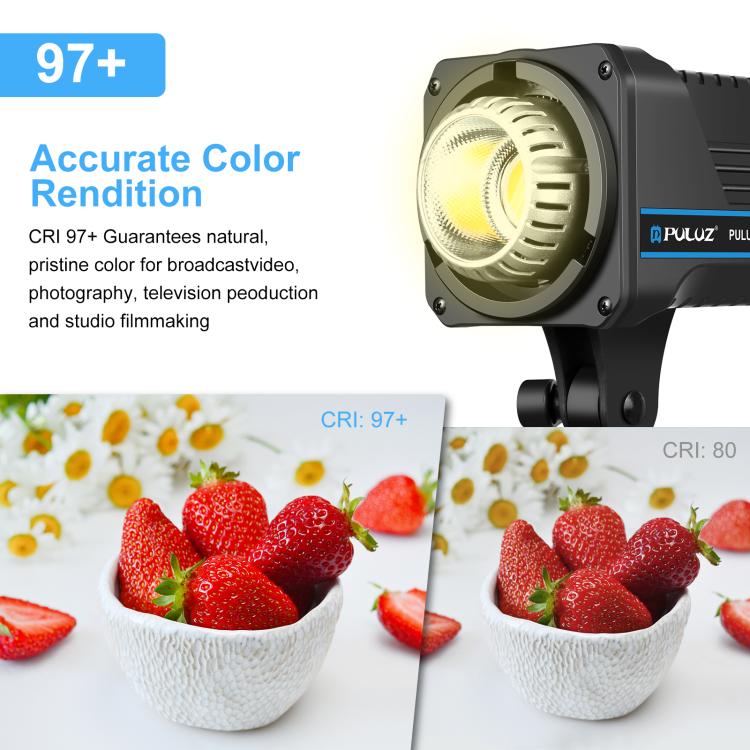PULUZ 120W Studio Light Softbox Photography Kit