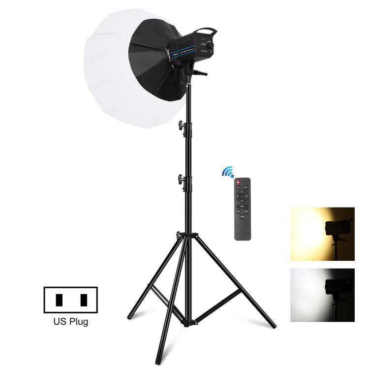 PULUZ 120W Studio Light Softbox Photography Kit