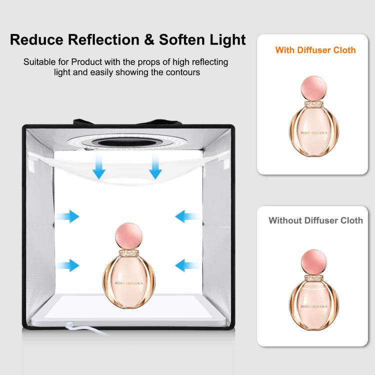 30cm Shadowless Light Panel Photo Studio Box