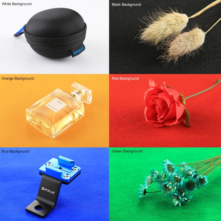 6 PCS 80cm x 40cm Collapsible Photography Studio Background