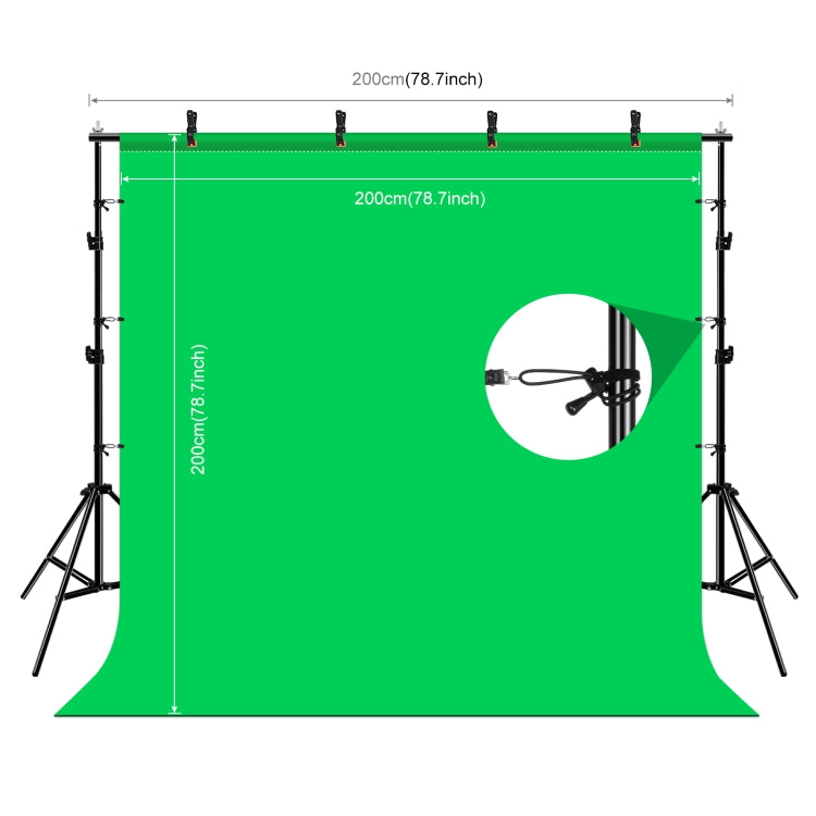 PULUZ 2x2m Photo Studio Background Support Stand