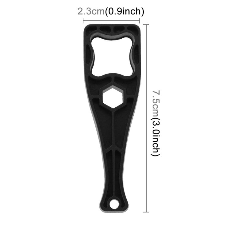 Plastic Thumbscrew Wrench Spanner with Lanyard for GoPro