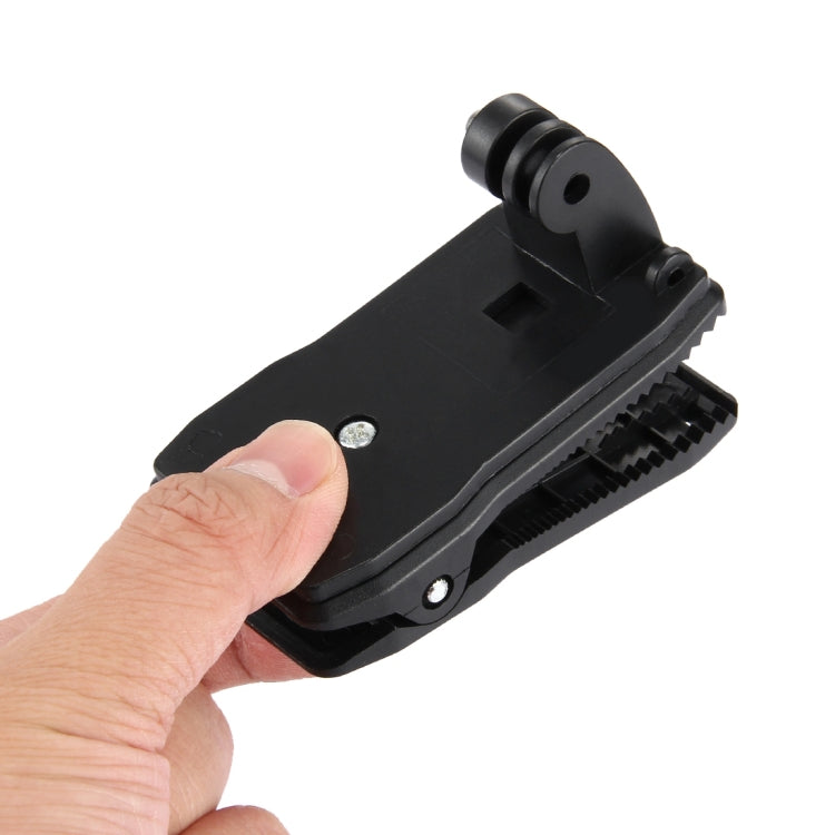 360 Degree Rotating Backpack Hat Rec-mounts for GoPro