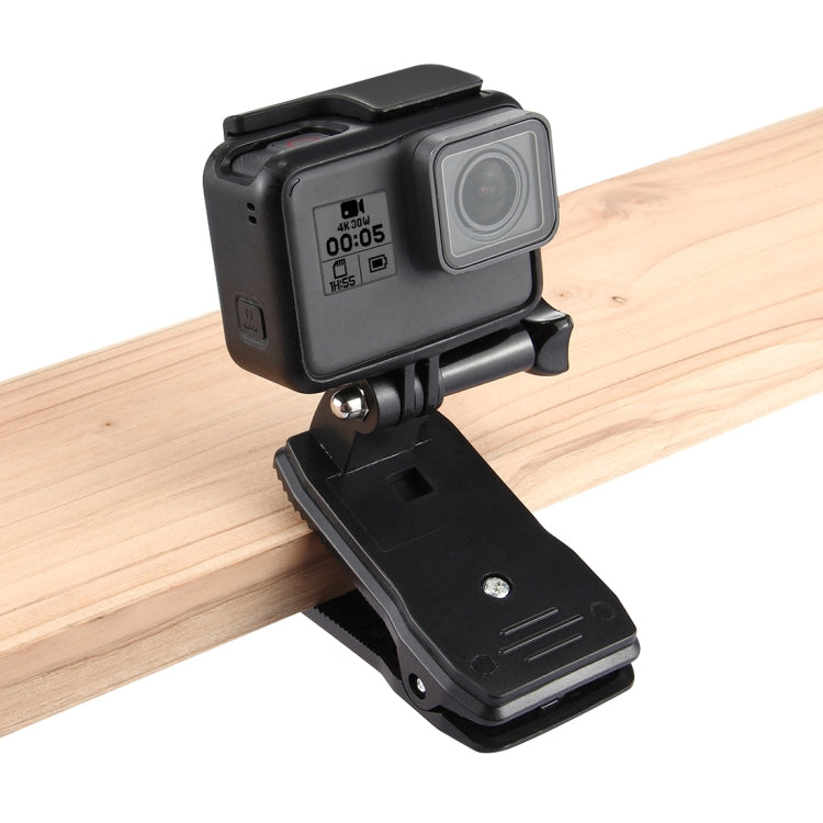 360 Degree Rotating Backpack Hat Rec-mounts for GoPro