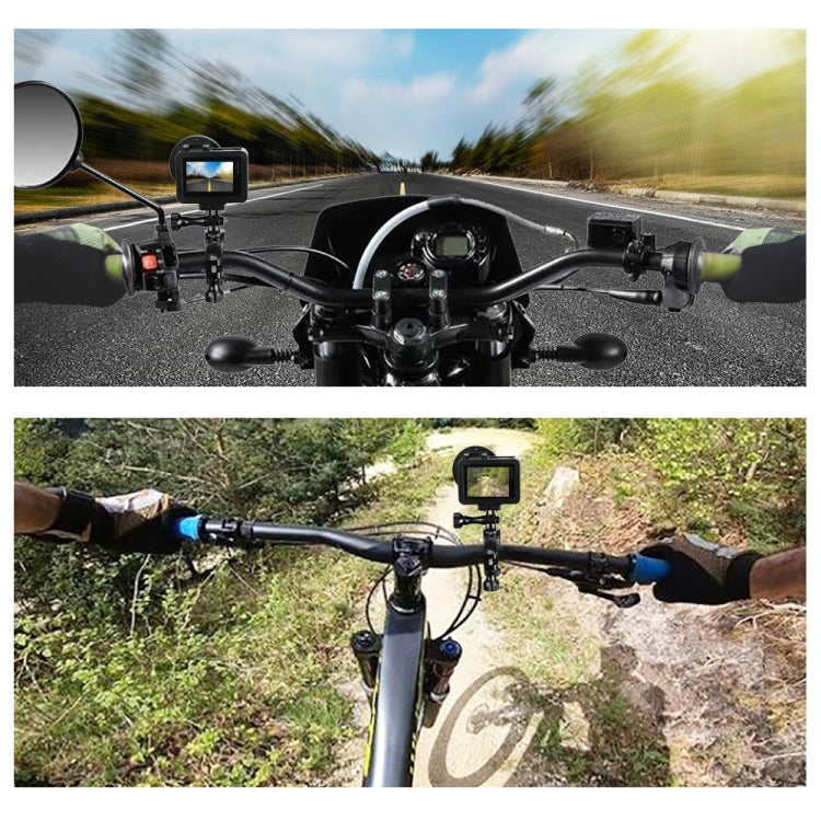 360 Degree Rotation Aluminum Handlebar Adapter for GoPro