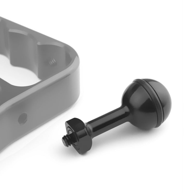 PULUZ 1/4 inch Screw Aluminum Ball Adapter Mount for GoPro