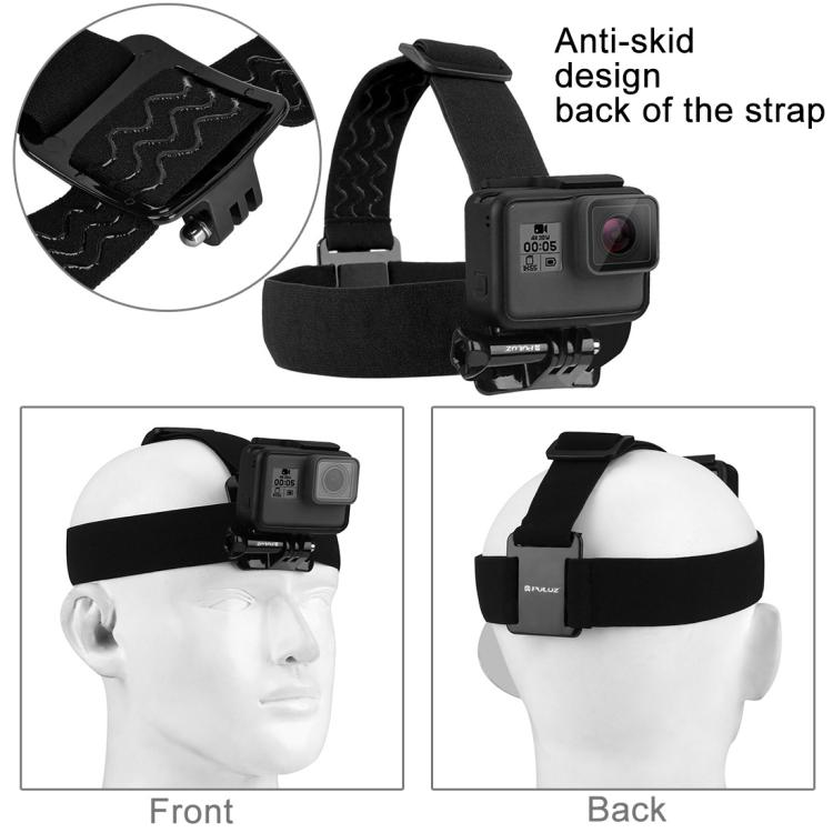 Elastic Mount Belt Adjustable Head Strap for GoPro